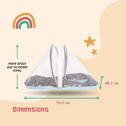 Baby Bed with Mosquito net (Space Snuggles)